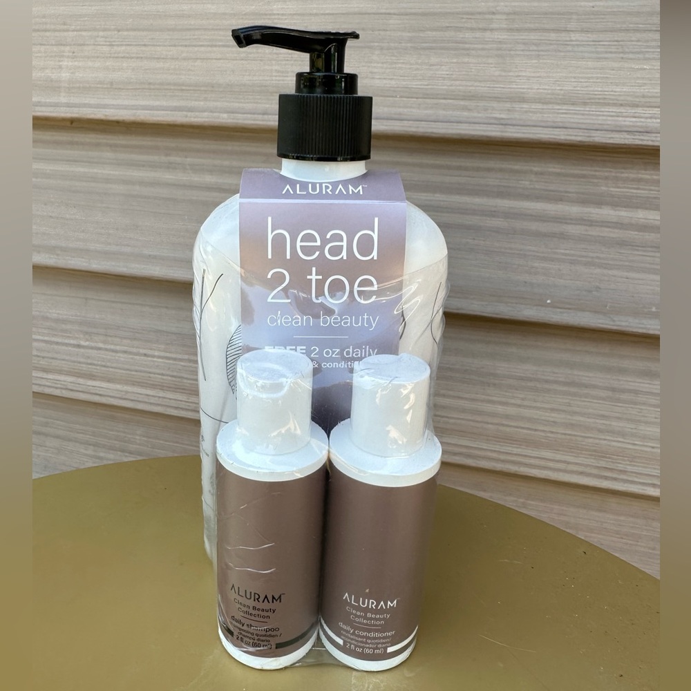 Aluram Body Lotion 18 oz + Samples
